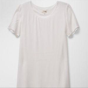 Aritzia Wilfred White Shirt Dress